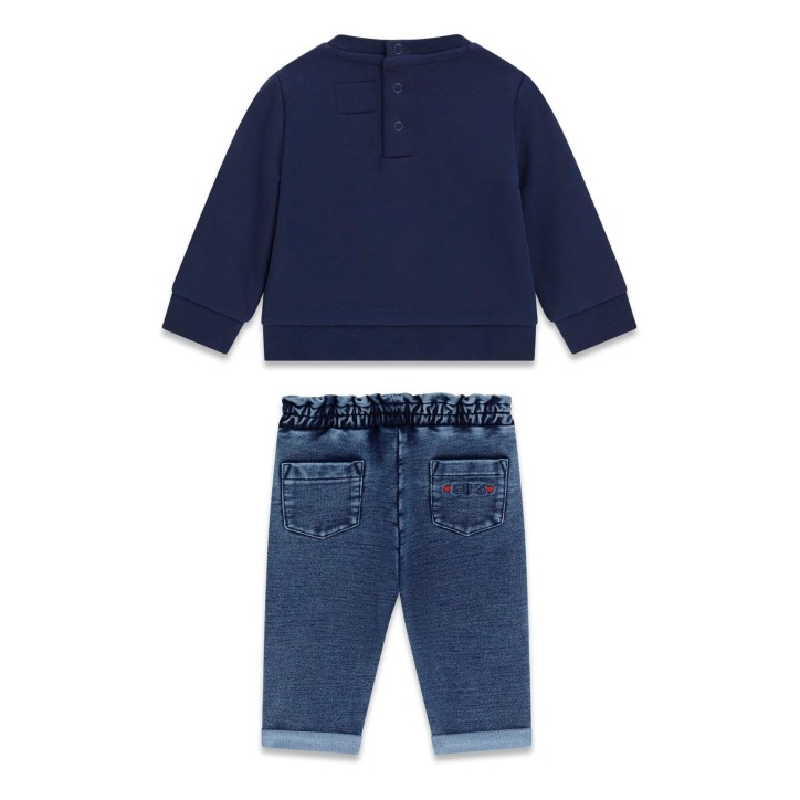 Set: Felpa + Jeans