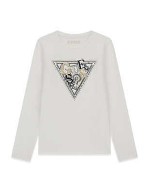 T-Shirt M.Lunga Strass