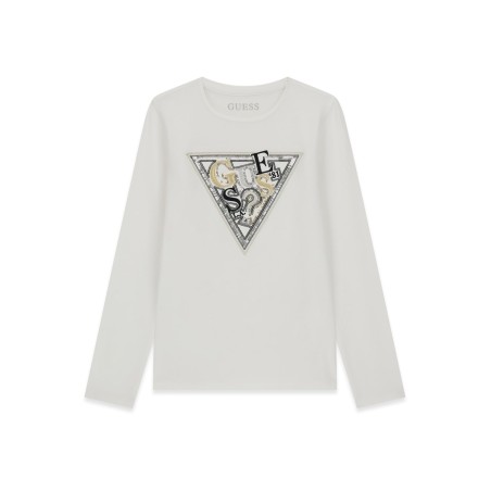 T-Shirt M.Lunga Strass