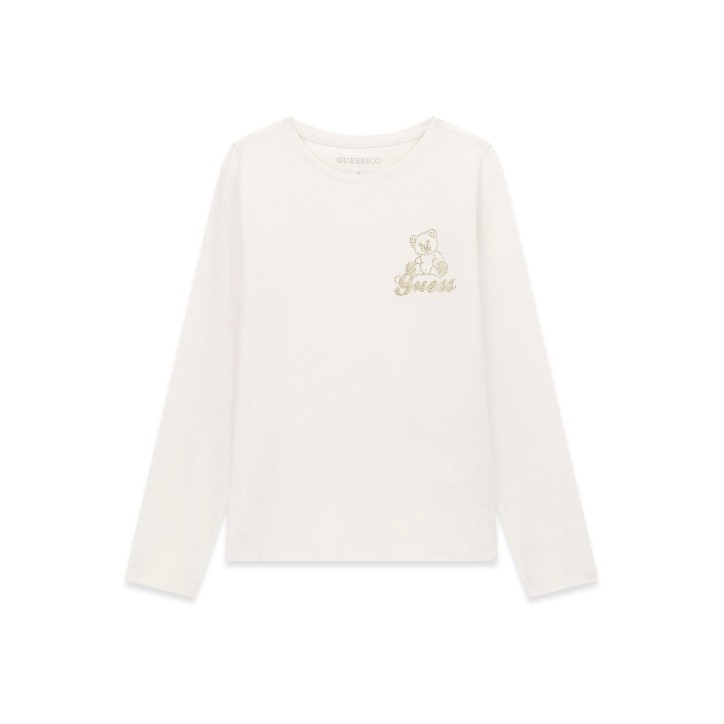 T-Shirt M.Lunga Strass