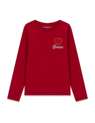 T-Shirt M.Lunga Strass