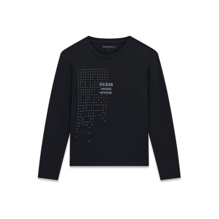 T-Shirt M.Lunga Strass