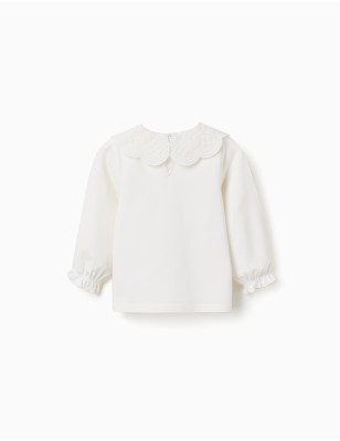 Camicia Collo Ricamato