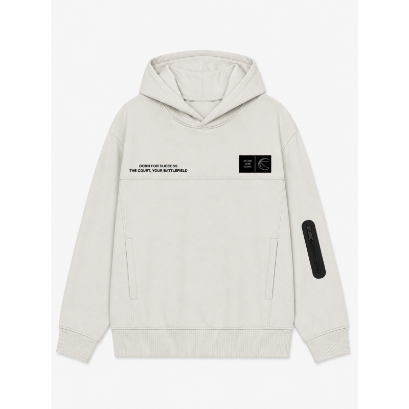 Felpa chiusa con Zip